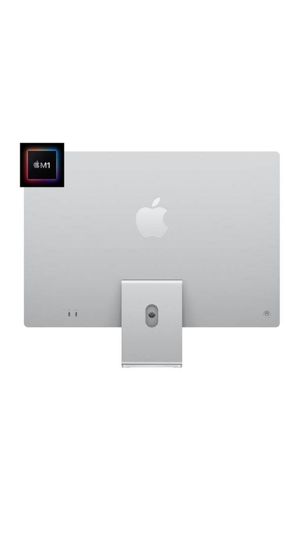 Apple 2021 iMac (24-inch, Apple M1 chip 8‑core GPU, 16GB RAM, 256GB) - Silver (Renewed) - Image 2